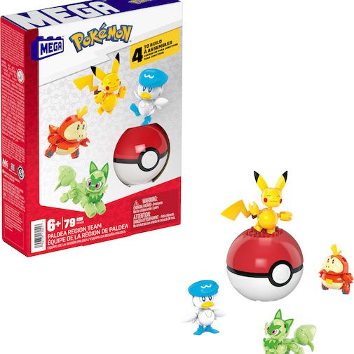 Mega Bloks Τουβλάκια Pokemon για 6+ Ετών 79τμχ