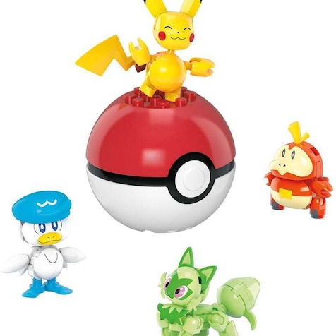 Mega Bloks Τουβλάκια Pokemon για 6+ Ετών 79τμχ