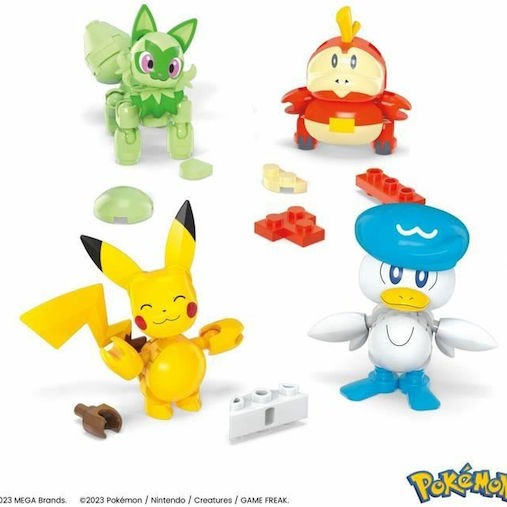 Mega Bloks Τουβλάκια Pokemon για 6+ Ετών 79τμχ