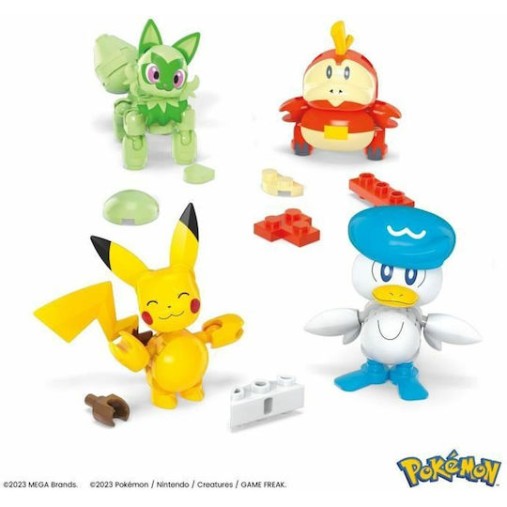 Mega Bloks Τουβλάκια Pokemon για 6+ Ετών 79τμχ