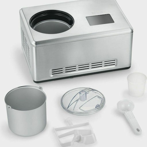 Severin EZ 7406 Γιαουρτομηχανή με Κάδο και Ψηφιακή Οθόνη 2lt Ασημί 180W