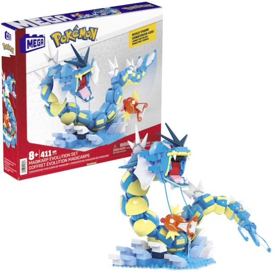 Mega Bloks Τουβλάκια Magicarp Evolution για 8+ Ετών 411τμχ