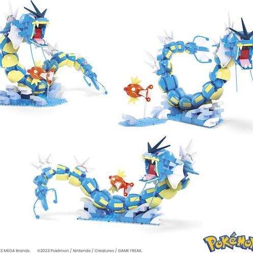 Mega Bloks Τουβλάκια Magicarp Evolution για 8+ Ετών 411τμχ