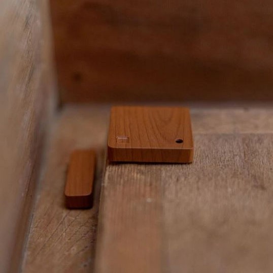 Shelly BLU Αισθητήρας Πόρτας/Παραθύρου με Εμβέλεια 10m σε Καφέ Χρώμα 2τμχ SBDW-002C