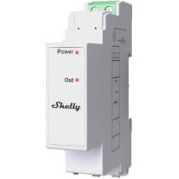 Shelly Pro 3EM Switch Add-On Ρελέ Ράγας Ισχύος 2A με Τάση 3.3V
