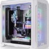 Thermaltake CTE C700 Air Snow Gaming Midi Tower Κουτί Υπολογιστή με Πλαϊνό Παράθυρο και RGB Φωτισμό Λευκό