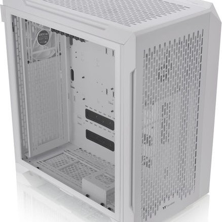 Thermaltake CTE C700 Air Snow Gaming Midi Tower Κουτί Υπολογιστή με Πλαϊνό Παράθυρο και RGB Φωτισμό Λευκό