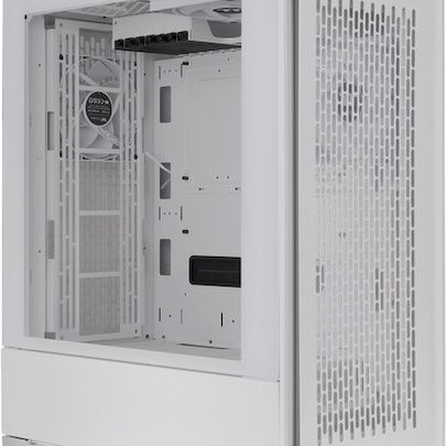 Thermaltake CTE T500 Air Snow Gaming Full Tower Κουτί Υπολογιστή με Πλαϊνό Παράθυρο Λευκό