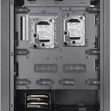 Thermaltake CTE T500 Air Gaming Full Tower Κουτί Υπολογιστή με Πλαϊνό Παράθυρο Μαύρο