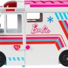 Barbie Κινητό Ιατρείο-Ασθενοφόρο Όχημα για Κούκλες για 3+ Ετών