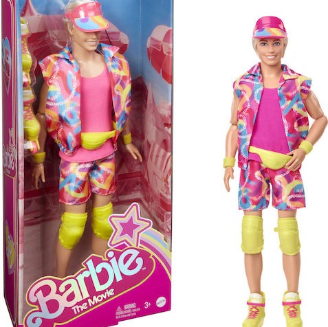 Barbie Κούκλα Ken The Movie Ken Skating Outfit για 3+ Ετών 30εκ.