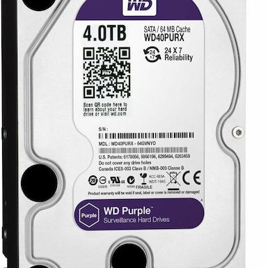 Western Digital Purple 4TB HDD Σκληρός Δίσκος 3.5