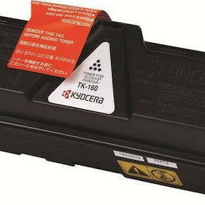 Kyocera TK-160 Γνήσιο Toner Laser Εκτυπωτή Μαύρο 2500 Σελίδων (1T02LY0NLC)