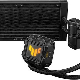 Asus TUF Gaming LC 240 II Υδρόψυξη Επεξεργαστή Διπλού Ανεμιστήρα 120mm για Socket AM4/AM5/1200/115x με ARGB Φωτισμό