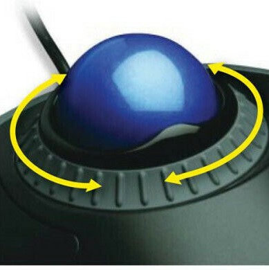 Kensington Orbit Trackball Ενσύρματο Mini Ποντίκι Μαύρο