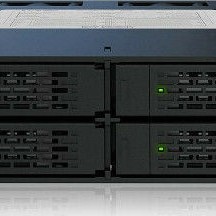 Icy Dock ToughArmor 4x 2.5Inch SATA 6Gbps/SAS HDD/SSD Mobile Rack/Cage in 1x external 5.25Inch bay Μαύρο (MB994SP-4S)