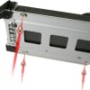 Icy Dock ToughArmor 4x 2.5Inch SATA 6Gbps/SAS HDD/SSD Mobile Rack/Cage in 1x external 5.25Inch bay Μαύρο (MB994SP-4S)