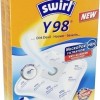 Swirl Y98 Σακούλες Σκούπας 4τμχ Συμβατή με Σκούπα Severin / Dirt Devil / Hoover