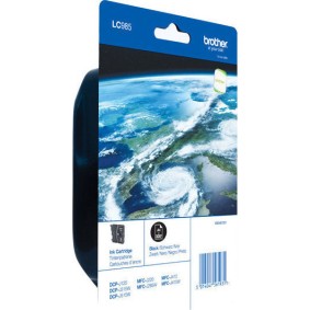 Brother LC985 Γνήσιο Μελάνι Εκτυπωτή InkJet Μαύρο (LC-985BK)