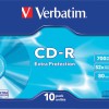Verbatim Εγγράψιμα CD-R 52x 700MB 10τμχ