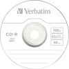Verbatim Εγγράψιμα CD-R 52x 700MB 10τμχ