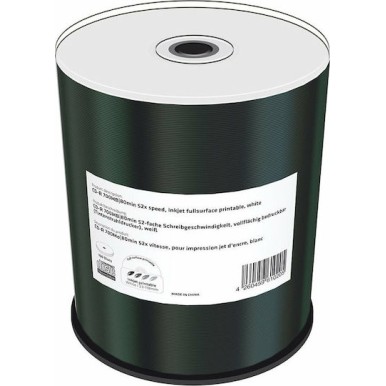 MediaRange Εγγράψιμα CD-R 52x Printable 700MB Cake Box 100τμχ