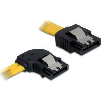 DeLock 7-Pin SATA III - 7-Pin SATA III Cable 30cm Κίτρινο (82492)