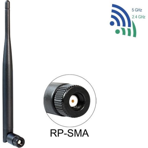 DeLock 88393 Εσωτερική Κεραία WiFi Πανκατευθυντική 5dBi με σύνδεση SMA