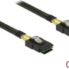 DeLock Mini SAS - Mini SAS Cable 50cm Πολύχρωμο (83055)