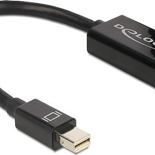 DeLock Μετατροπέας mini DisplayPort male σε HDMI female (65099)