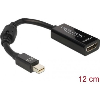DeLock Μετατροπέας mini DisplayPort male σε HDMI female (65099)