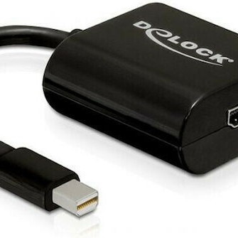 DeLock Μετατροπέας mini DisplayPort male σε HDMI female (65099)