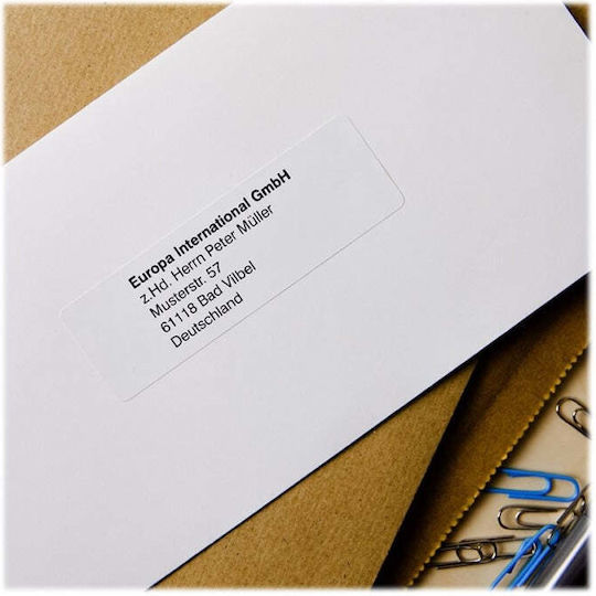 Brother 400 Αυτοκόλλητες Ετικέτες σε Ρολό για Εκτυπωτή Ετικετών 29x90mm