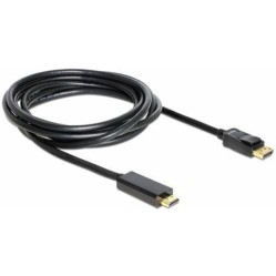 DeLock DisplayPort Cable DisplayPort male - HDMI male 3m (82435)