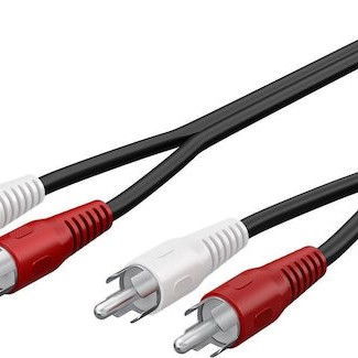 Goobay Cable 2x RCA male - 2x RCA male 5m (50030)
