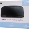 D-Link DES-1008D Unmanaged L2 Switch με 8 Θύρες Ethernet