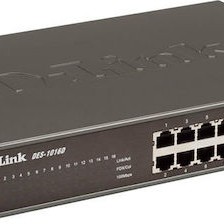 D-Link DES-1016D Unmanaged L2 Switch με 16 Θύρες Ethernet