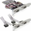 DeLock Κάρτα PCIe σε 4 θύρες RS232 DB9 Serial