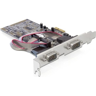 DeLock Κάρτα PCIe σε 4 θύρες RS232 DB9 Serial
