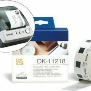 Brother 1000 Αυτοκόλλητες Ετικέτες σε Ρολό για Εκτυπωτή Ετικετών 24x24mm