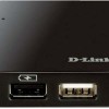 D-Link DUB-H4 USB 2.0 Hub 4 Θυρών με σύνδεση USB-A και Εξωτερική Παροχή Ρεύματος