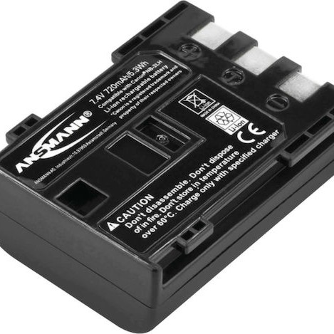 Ansmann Μπαταρία Φωτογραφικής Μηχανής A-Can NB 2 LH Ιόντων-Λιθίου (Li-ion) 720mAh Συμβατή με Canon