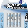 Ansmann Επαναφορτιζόμενες Μπαταρίες AAA Ni-MH 800mAh 1.2V 4τμχ
