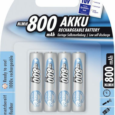 Ansmann Επαναφορτιζόμενες Μπαταρίες AAA Ni-MH 800mAh 1.2V 4τμχ