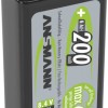 Ansmann Επαναφορτιζόμενη Μπαταρία 9V Ni-MH 200mAh 1τμχ