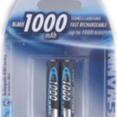 Ansmann Επαναφορτιζόμενες Μπαταρίες AAA Ni-MH 1000mAh 1.2V 2τμχ