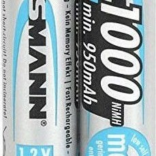 Ansmann Επαναφορτιζόμενες Μπαταρίες AAA Ni-MH 1000mAh 1.2V 2τμχ