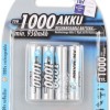 Ansmann Επαναφορτιζόμενες Μπαταρίες AAA Ni-MH 1000mAh 1.2V 4τμχ