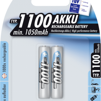 Ansmann Επαναφορτιζόμενες Μπαταρίες AAA Ni-MH 1100mAh 1.2V 2τμχ
