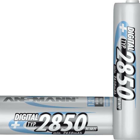 Ansmann Digital Επαναφορτιζόμενες Μπαταρίες AA Ni-MH 2850mAh 1.2V 4τμχ